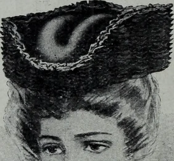 An illustration from Tissus et nouveauts 1906, 1906, leaf 637