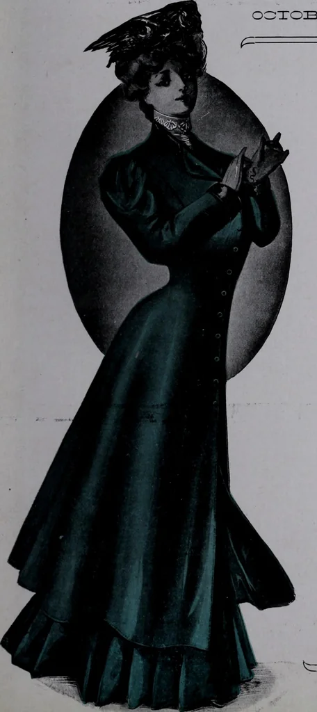 An illustration from Tissus et nouveauts 1906, 1906, leaf 656