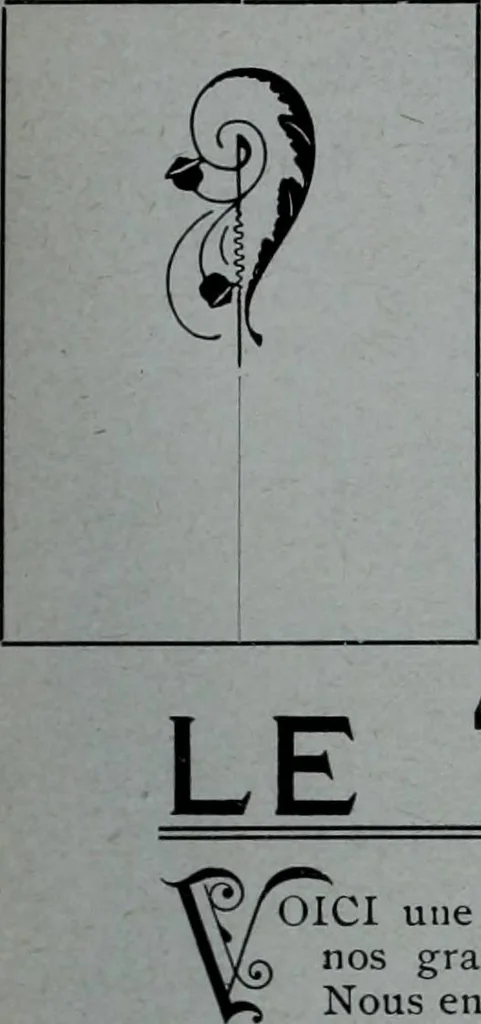 An illustration from Tissus et nouveauts 1906, 1906, leaf 662
