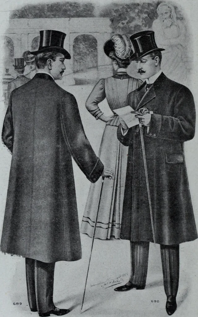 An illustration from Tissus et nouveauts 1906, 1906, leaf 671