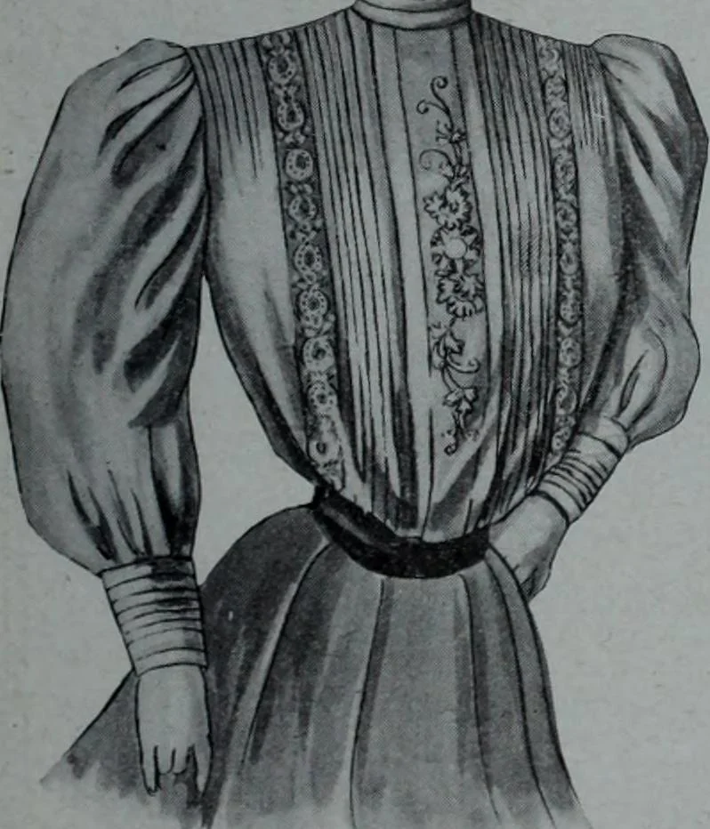 An illustration from Tissus et nouveauts 1906, 1906, leaf 680