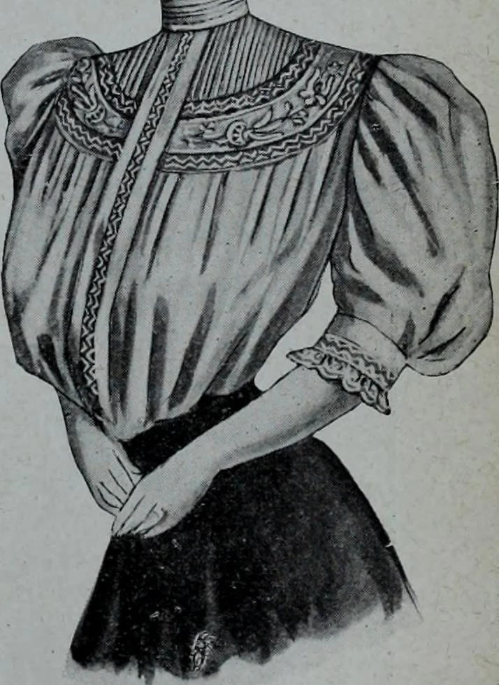 An illustration from Tissus et nouveauts 1906, 1906, leaf 680