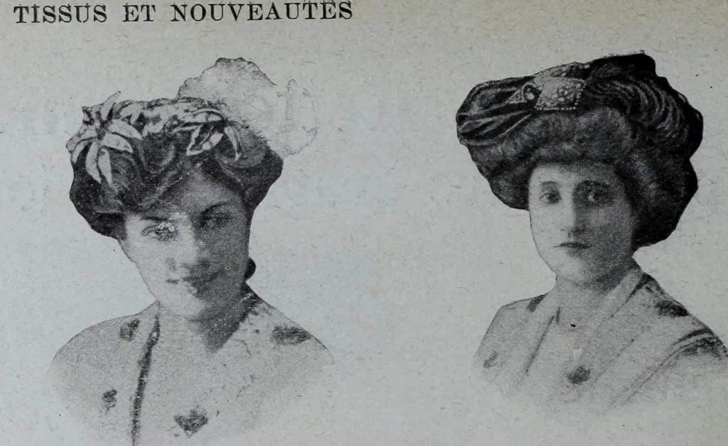 An illustration from Tissus et nouveauts 1906, 1906, leaf 683