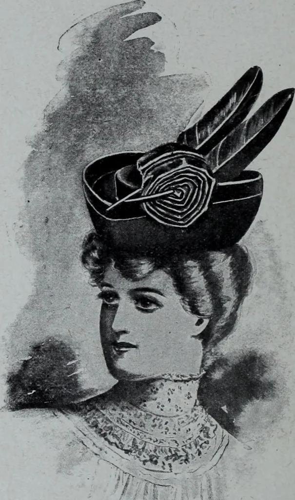 An illustration from Tissus et nouveauts 1906, 1906, leaf 697