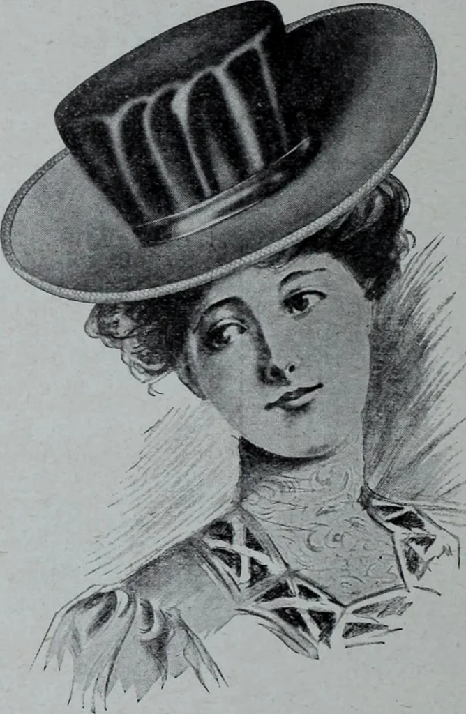 An illustration from Tissus et nouveauts 1906, 1906, leaf 699