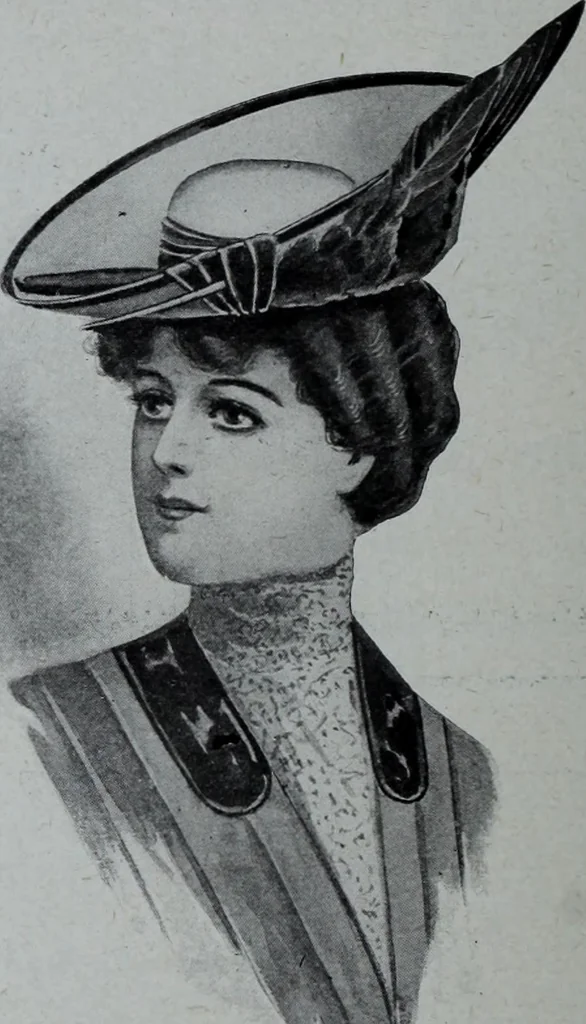 An illustration from Tissus et nouveauts 1906, 1906, leaf 701