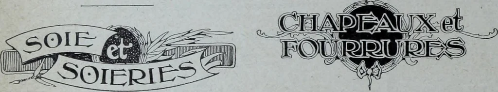 An illustration from Tissus et nouveauts 1906, 1906, leaf 709