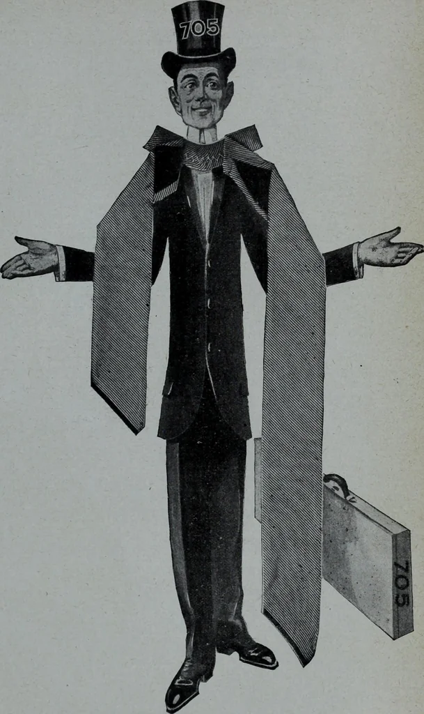 An illustration from Tissus et nouveauts 1906, 1906, leaf 748