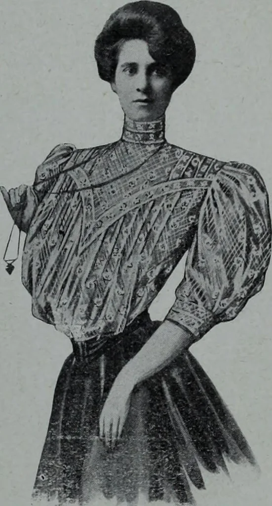 An illustration from Tissus et nouveauts 1906, 1906, leaf 758