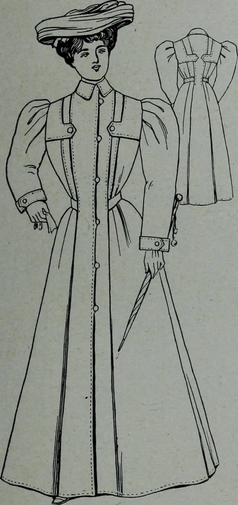 An illustration from Tissus et nouveauts 1906, 1906, leaf 88