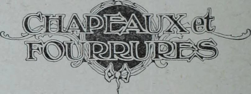 An illustration from Tissus et nouveauts 1907, 1907, leaf 105