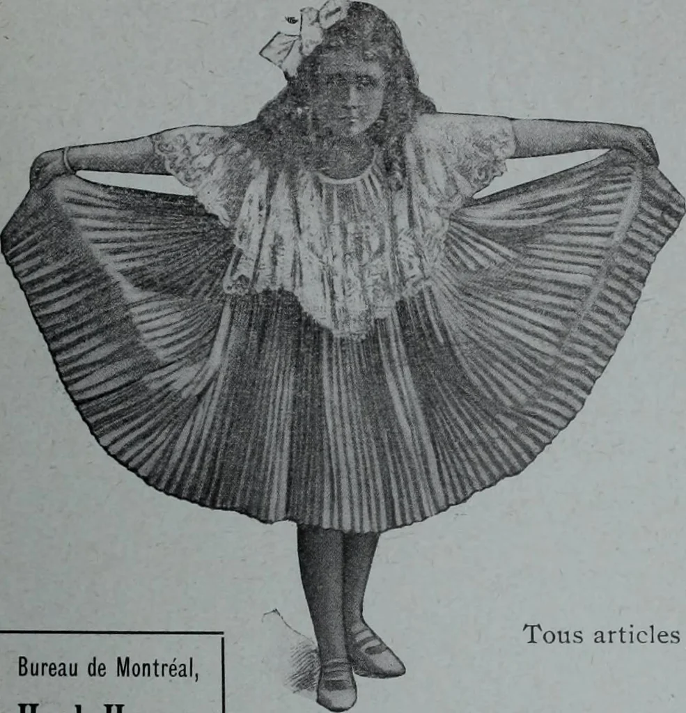 An illustration from Tissus et nouveauts 1907, 1907, leaf 106