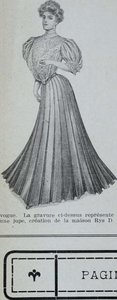 An illustration from Tissus et nouveauts 1907, 1907, leaf 115