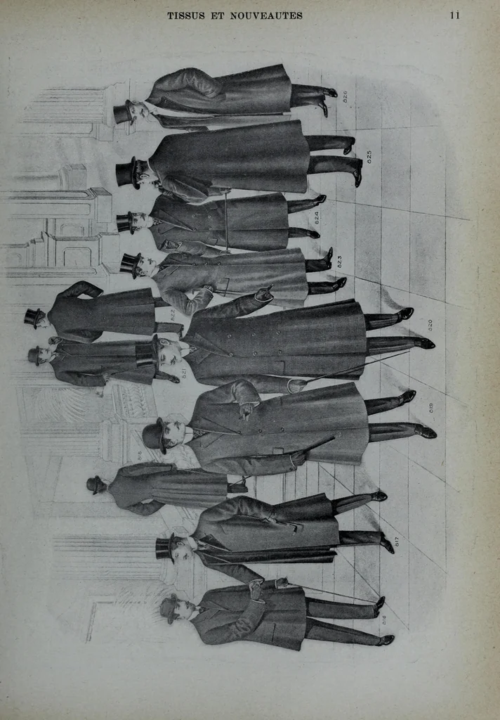 An illustration from Tissus et nouveauts 1907, 1907, leaf 128