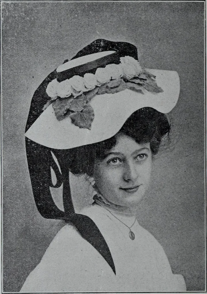 An illustration from Tissus et nouveauts 1907, 1907, leaf 145