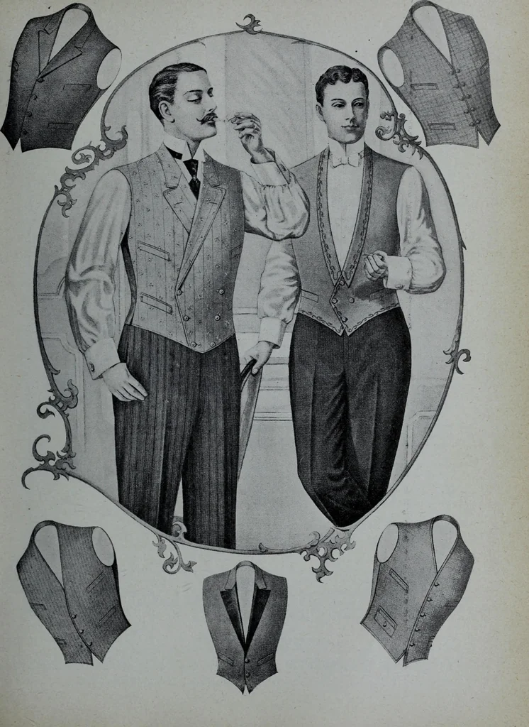 An illustration from Tissus et nouveauts 1907, 1907, leaf 148