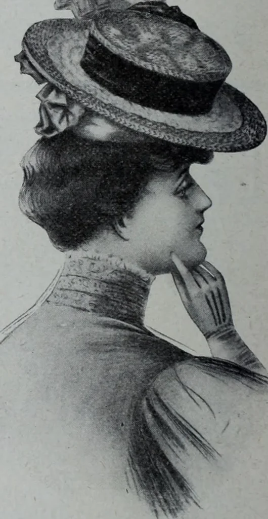 An illustration from Tissus et nouveauts 1907, 1907, leaf 155