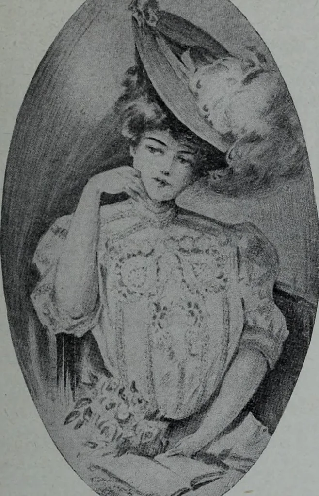 An illustration from Tissus et nouveauts 1907, 1907, leaf 18