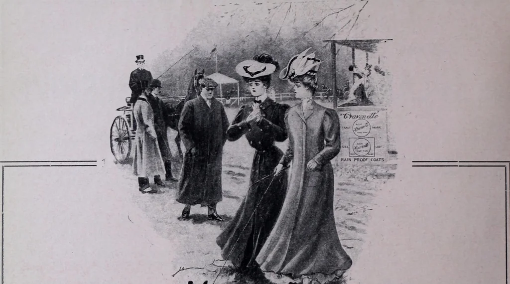 An illustration from Tissus et nouveauts 1907, 1907, leaf 181