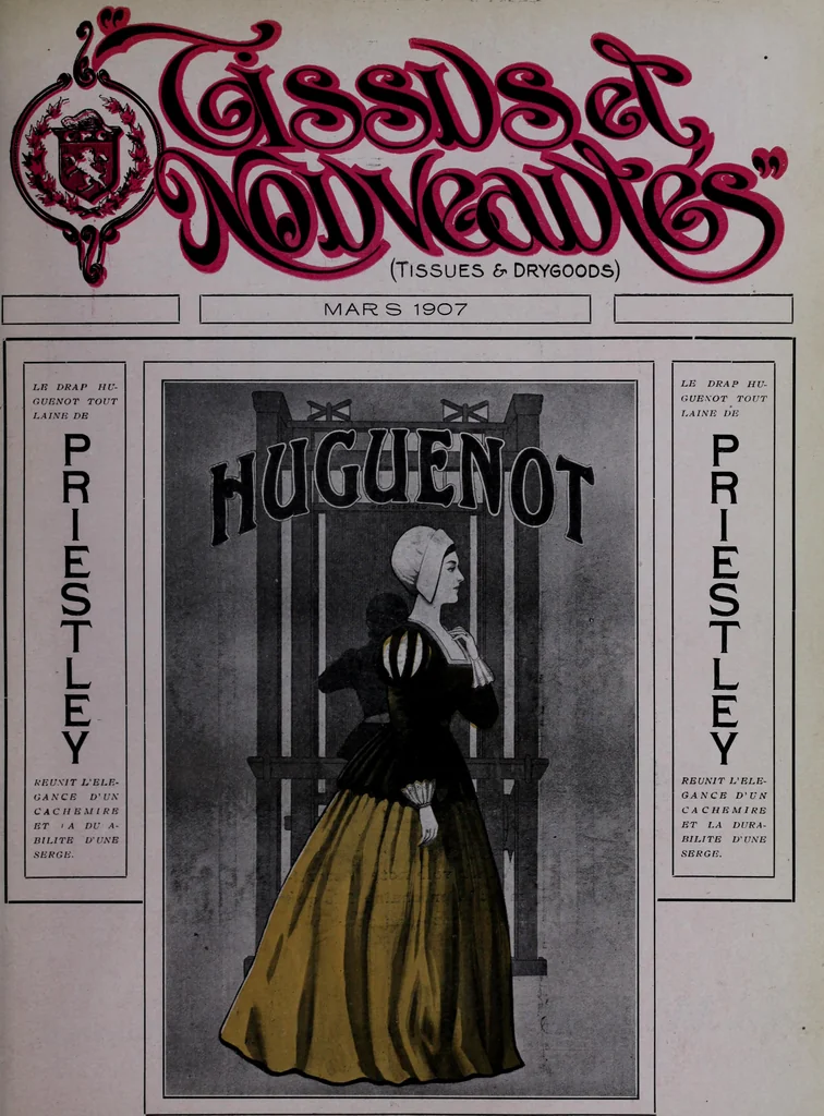 An illustration from Tissus et nouveauts 1907, 1907, leaf 182