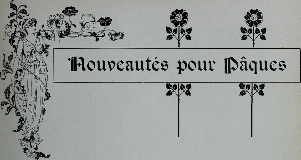 An illustration from Tissus et nouveauts 1907, 1907, leaf 186
