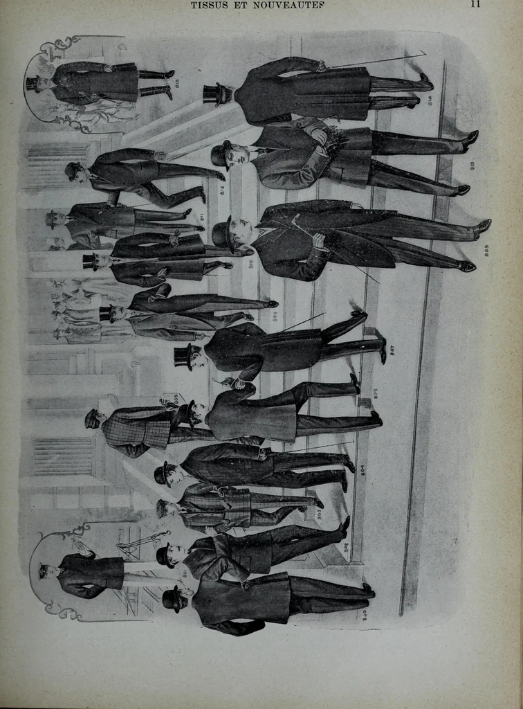 An illustration from Tissus et nouveauts 1907, 1907, leaf 192