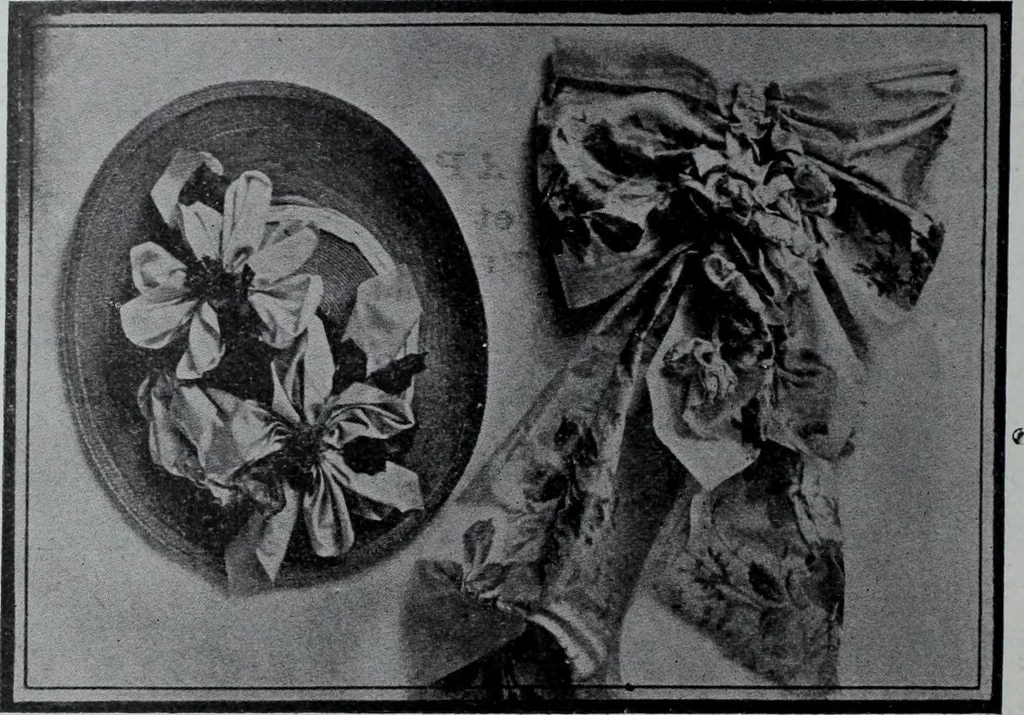 An illustration from Tissus et nouveauts 1907, 1907, leaf 195
