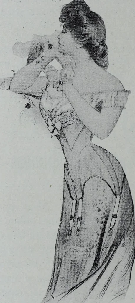 An illustration from Tissus et nouveauts 1907, 1907, leaf 21