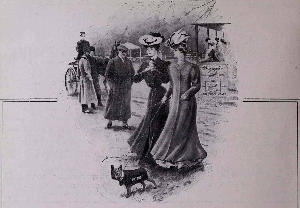 An illustration from Tissus et nouveauts 1907, 1907, leaf 237