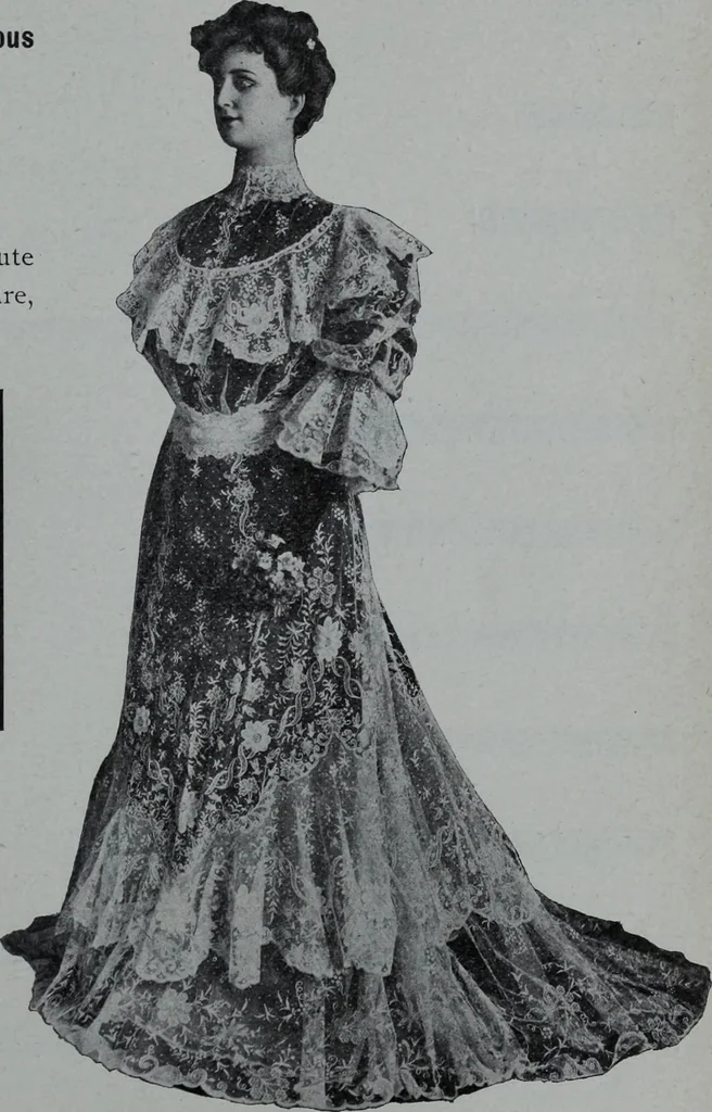 An illustration from Tissus et nouveauts 1907, 1907, leaf 272