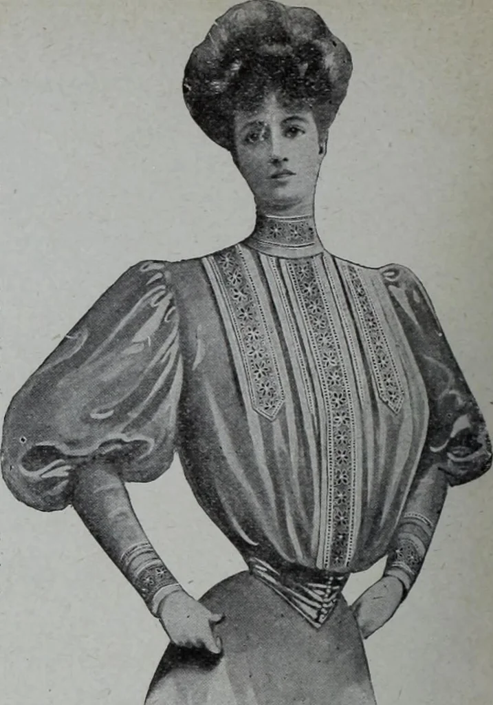 An illustration from Tissus et nouveauts 1907, 1907, leaf 275