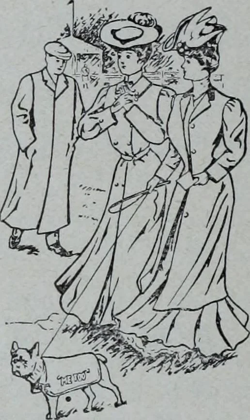 An illustration from Tissus et nouveauts 1907, 1907, leaf 281