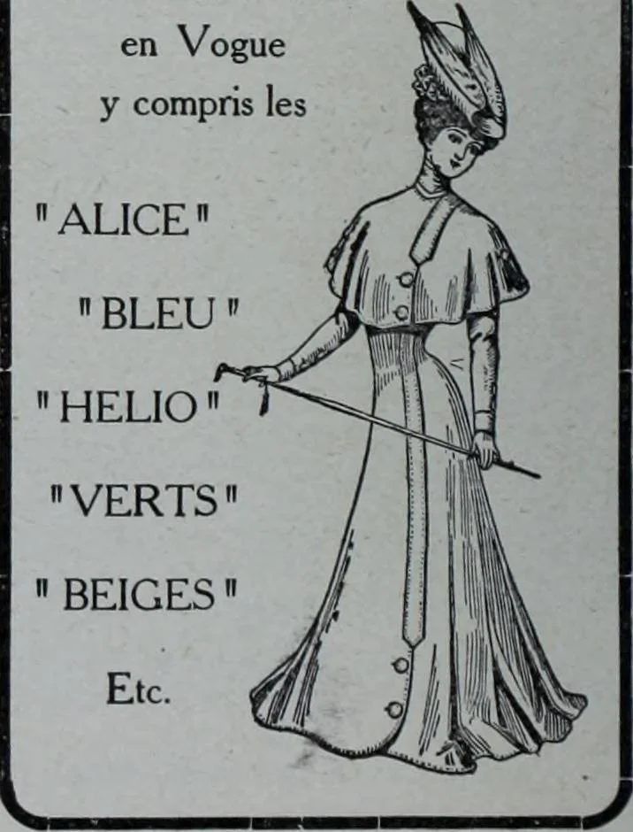 An illustration from Tissus et nouveauts 1907, 1907, leaf 281