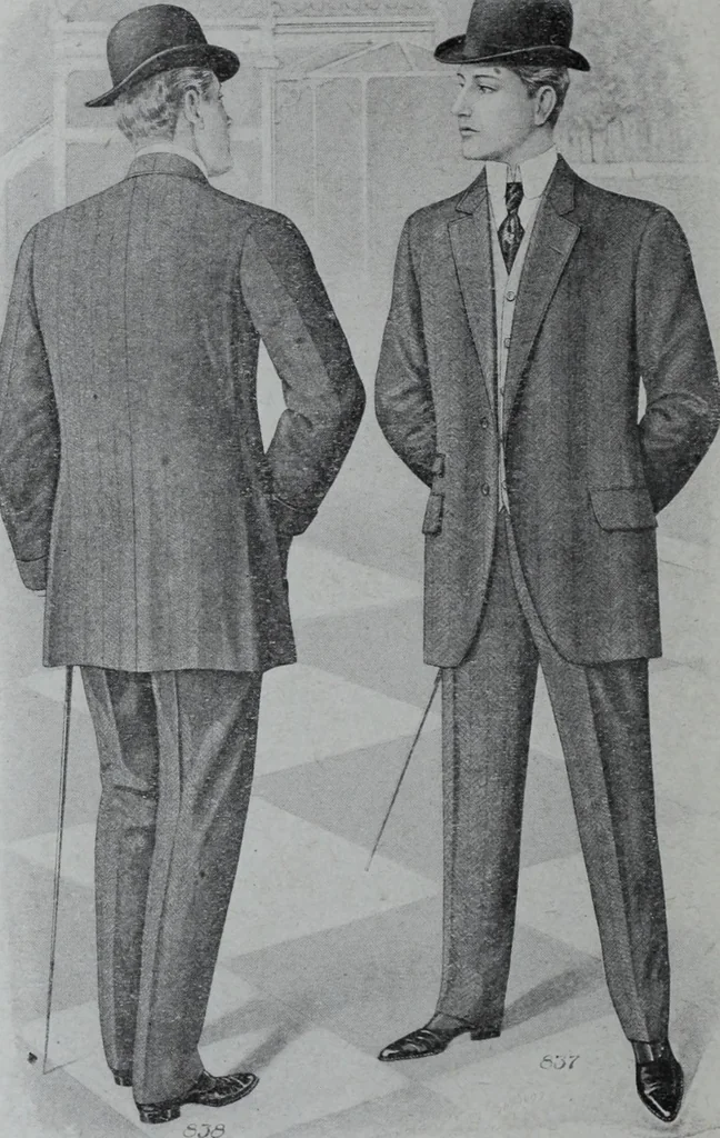 An illustration from Tissus et nouveauts 1907, 1907, leaf 307