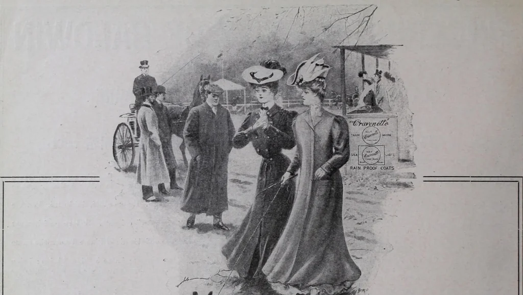 An illustration from Tissus et nouveauts 1907, 1907, leaf 345