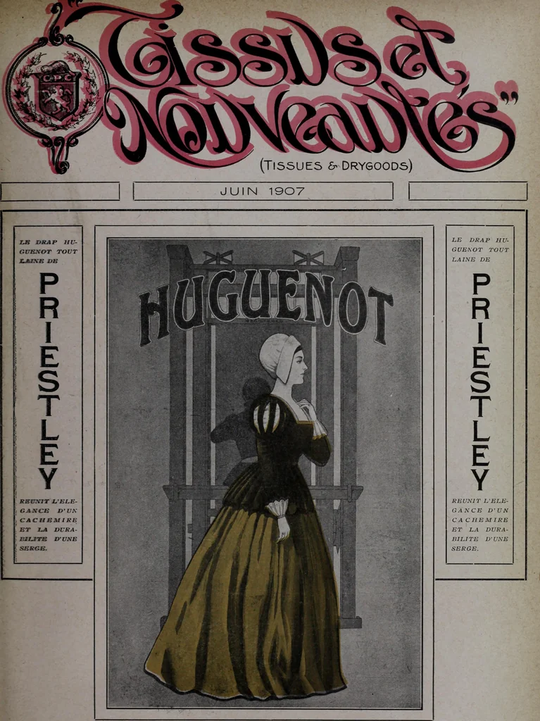 An illustration from Tissus et nouveauts 1907, 1907, leaf 346