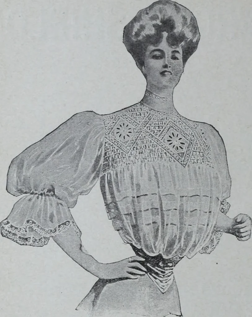An illustration from Tissus et nouveauts 1907, 1907, leaf 373