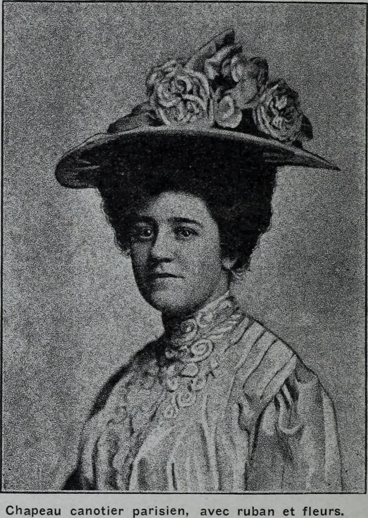 An illustration from Tissus et nouveauts 1907, 1907, leaf 413