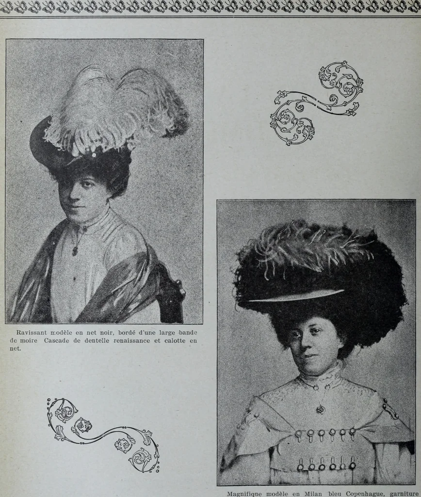 An illustration from Tissus et nouveauts 1907, 1907, leaf 421