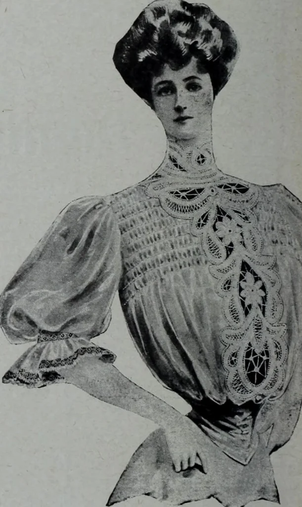 An illustration from Tissus et nouveauts 1907, 1907, leaf 463