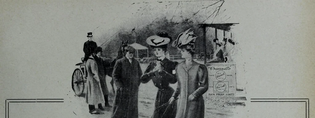 An illustration from Tissus et nouveauts 1907, 1907, leaf 482