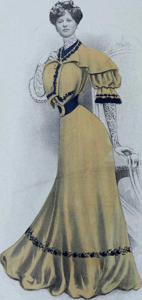 An illustration from Tissus et nouveauts 1907, 1907, leaf 509
