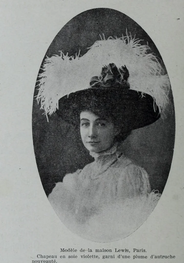 An illustration from Tissus et nouveauts 1907, 1907, leaf 523