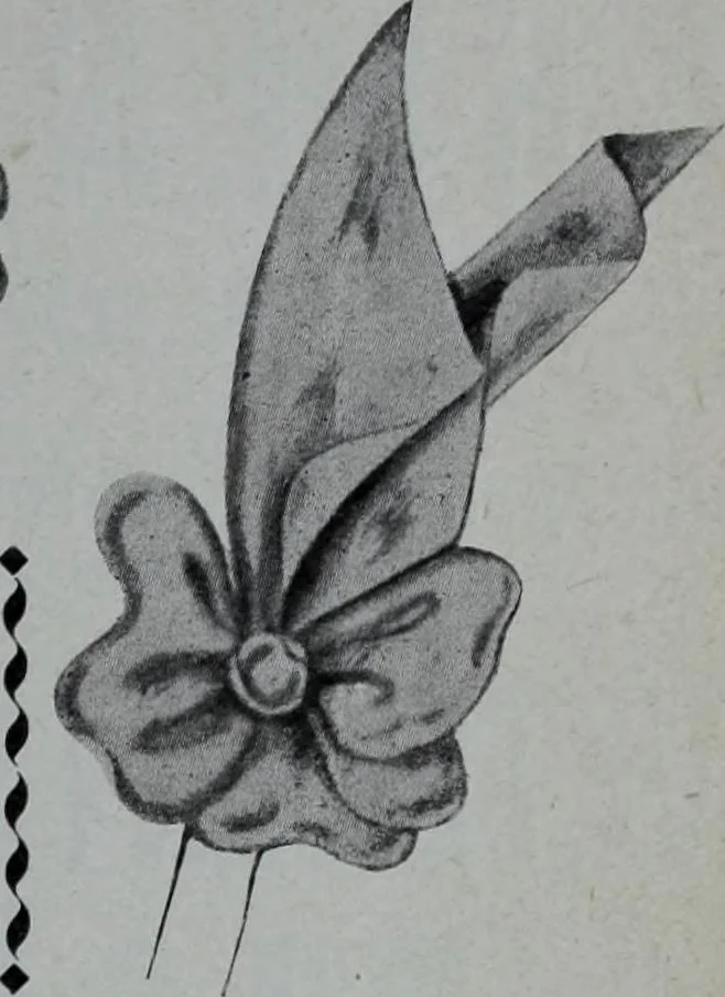 An illustration from Tissus et nouveauts 1907, 1907, leaf 56