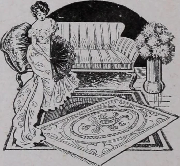 An illustration from Tissus et nouveauts 1907, 1907, leaf 567