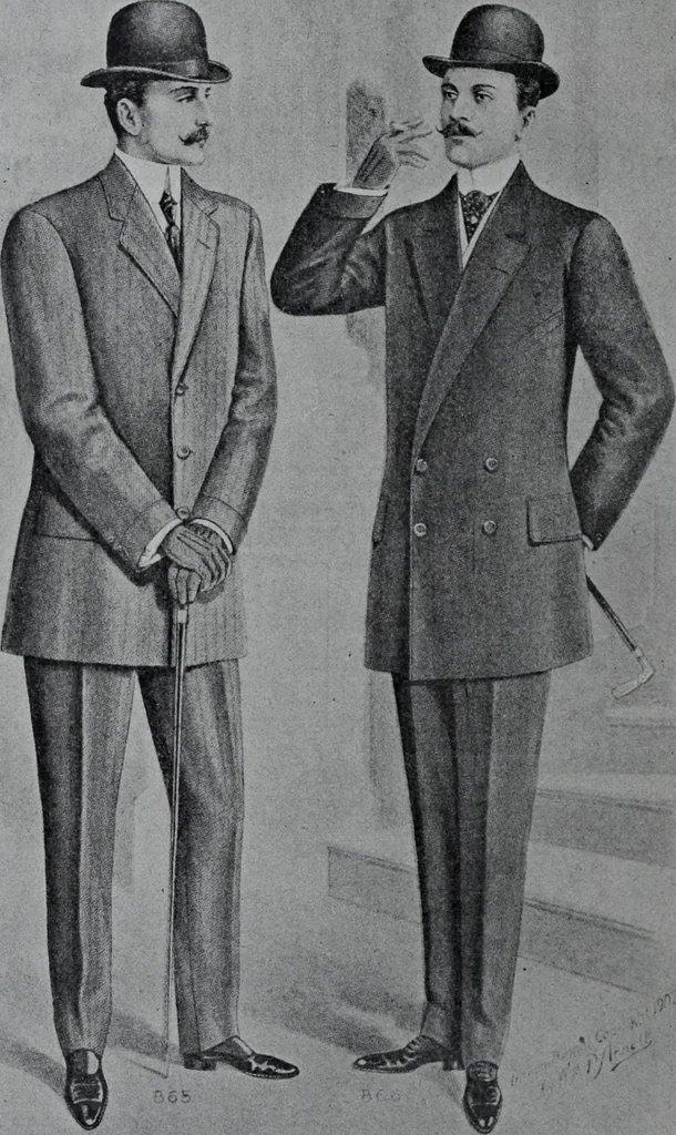 An illustration from Tissus et nouveauts 1907, 1907, leaf 575