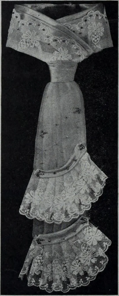 An illustration from Tissus et nouveauts 1907, 1907, leaf 595