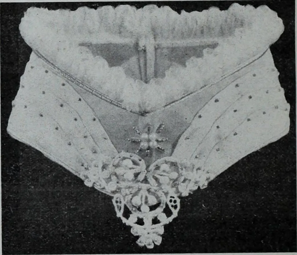 An illustration from Tissus et nouveauts 1907, 1907, leaf 61