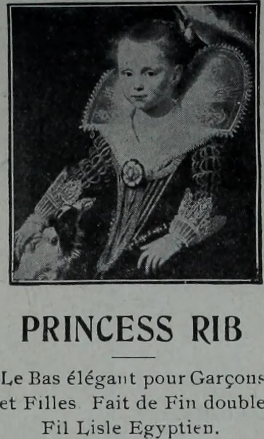An illustration from Tissus et nouveauts 1907, 1907, leaf 614