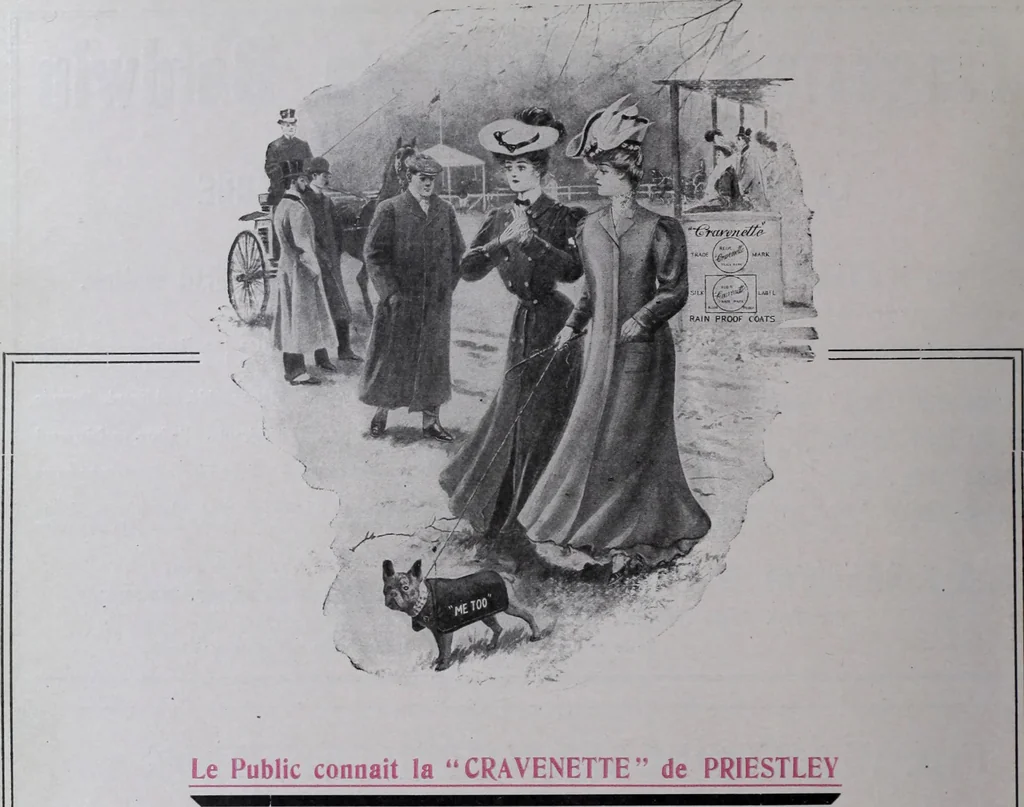 An illustration from Tissus et nouveauts 1907, 1907, leaf 617